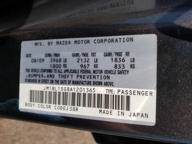 Photo 10 from auction – 2010 MAZDA 3 I with VIN JM1BL1SG8A1201365