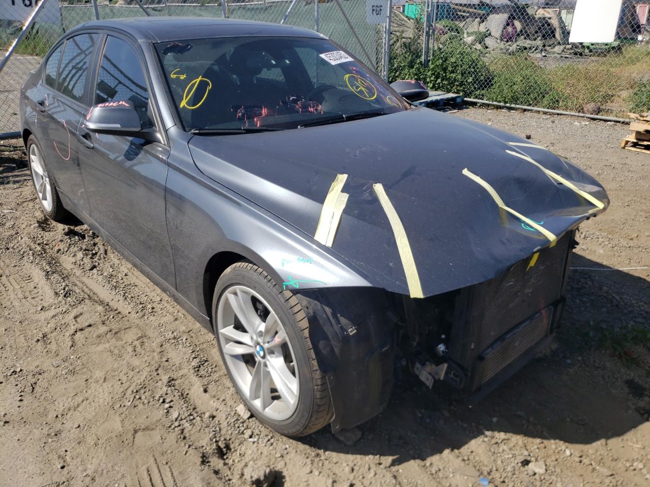 BMW 320 I 2016 with VIN WBA8E1G52GNT35668 - Photo from auction
