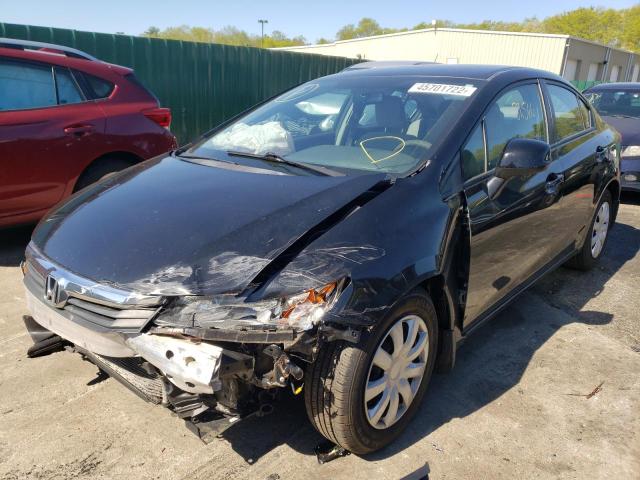 Photo 2 from auction – 2012 HONDA CIVIC LX with VIN 2HGFB2E56CH567092