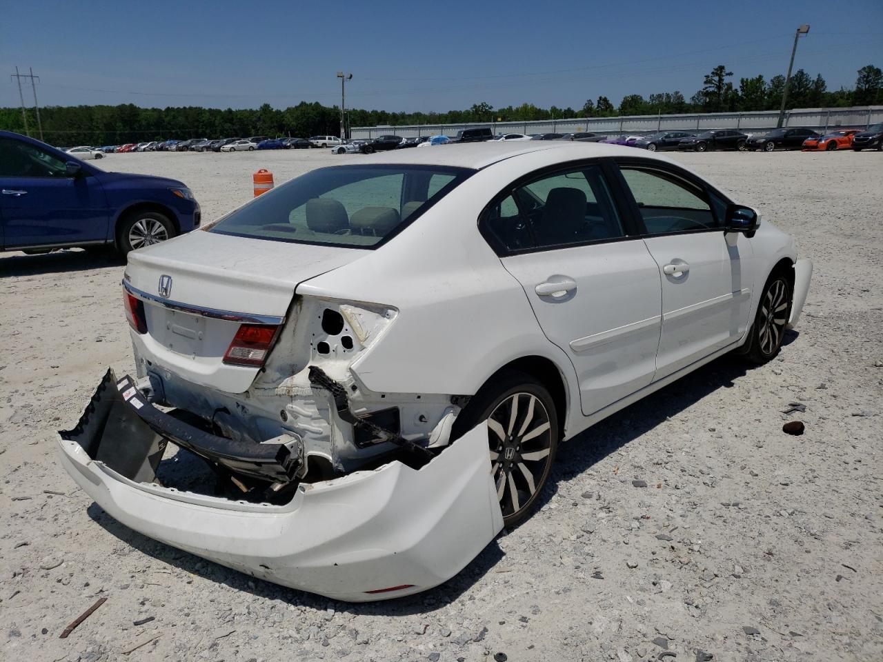 Photo 16 from auction – 2015 HONDA CIVIC EXL with VIN 19XFB2F91FE093715