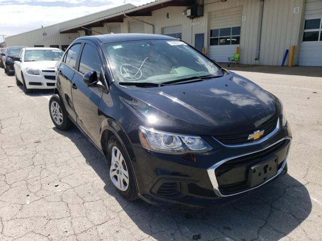 CHEVROLET SONIC LS 2017 with VIN 1G1JB5SH4H4156165 - Photo from auction