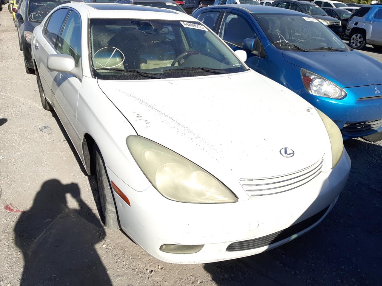 LEXUS ES 300 2003 with VIN JTHBF30GX30115388 - Photo from auction