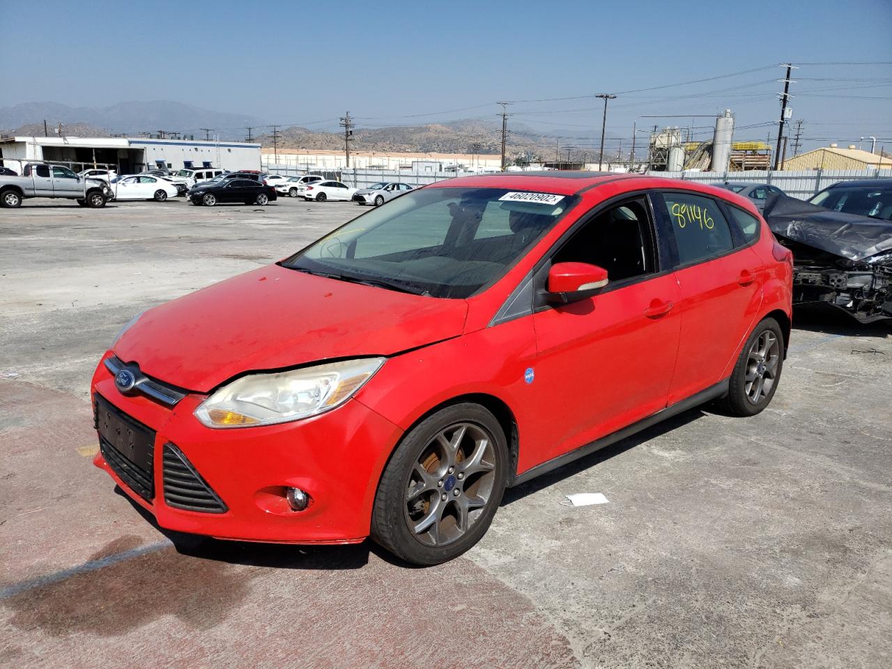 Photo 2 from auction – 2013 FORD FOCUS SE with VIN 1FADP3K26DL214448