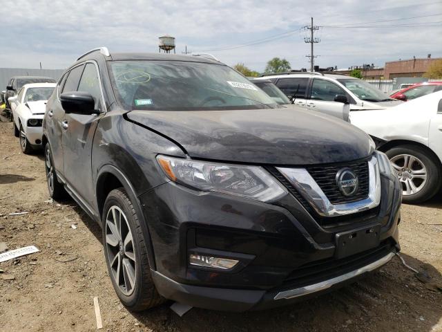 NISSAN ROGUE S 2019 with VIN 5N1AT2MV1KC744992 - Photo from auction