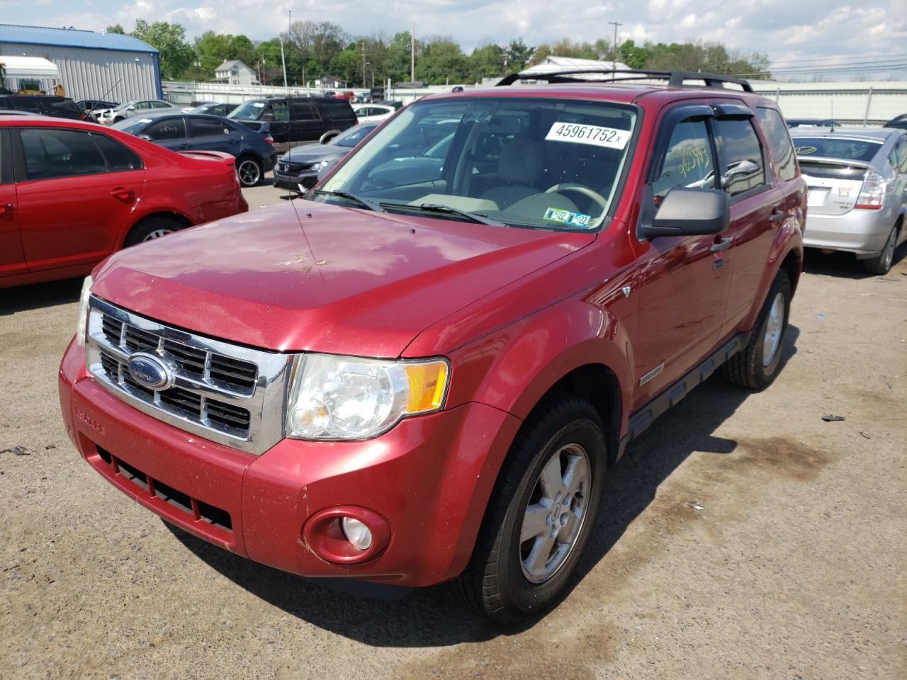 Photo 9 from auction – 2008 FORD ESCAPE XLT with VIN 1FMCU93148KC82410