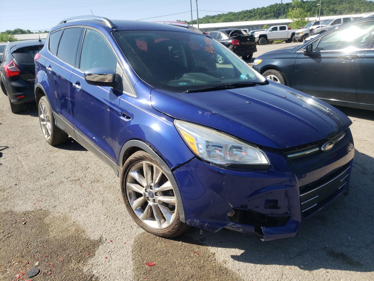 FORD ESCAPE SE 2016 with VIN 1FMCU0GXXGUC73627 - Photo from auction