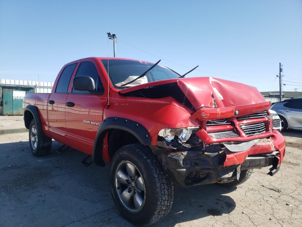 DODGE RAM 1500 S 2004 with VIN 1D7HU18D34J195165 - Photo from auction