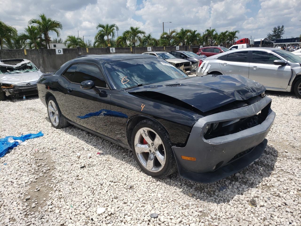 DODGE CHALLENGER 2012 with VIN 2C3CDYBT0CH109862 - Photo from auction