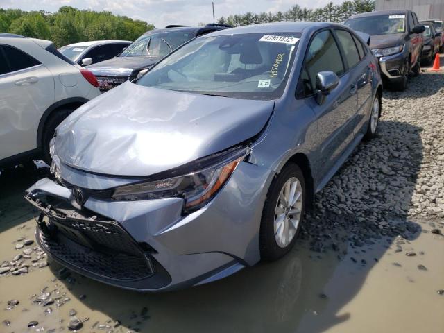 Photo 2 from auction – 2021 TOYOTA COROLLA LE with VIN JTDVPMAE1MJ120327