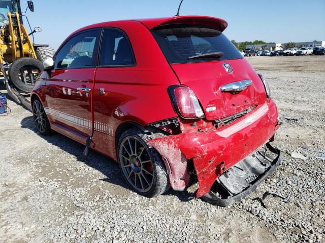 Photo 3 from auction – 2017 FIAT 500 ABARTH with VIN 3C3CFFFH3HT594310