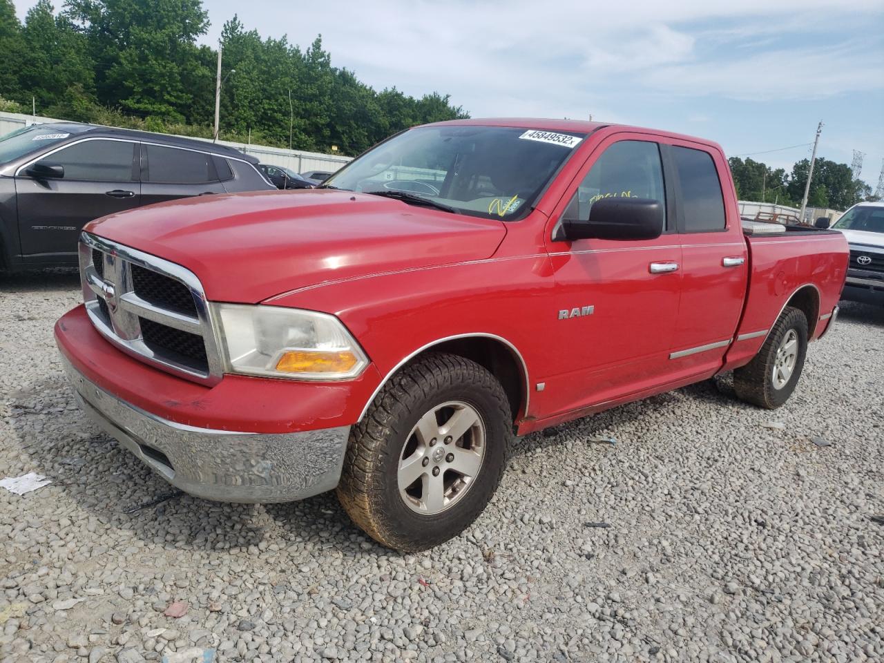 Photo 2 from auction – 2010 DODGE RAM 1500 with VIN 1D7RB1GP4AS101502
