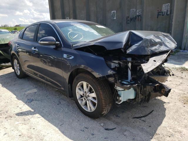 KIA OPTIMA LX 2017 with VIN KNAGT4L31H5145787 - Photo from auction