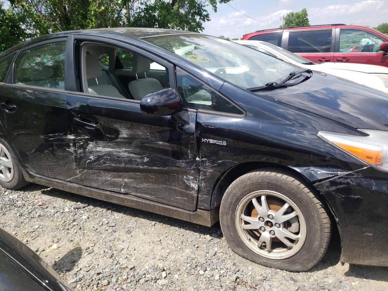 Photo 9 from auction – 2010 TOYOTA PRIUS with VIN JTDKN3DU7A0122932