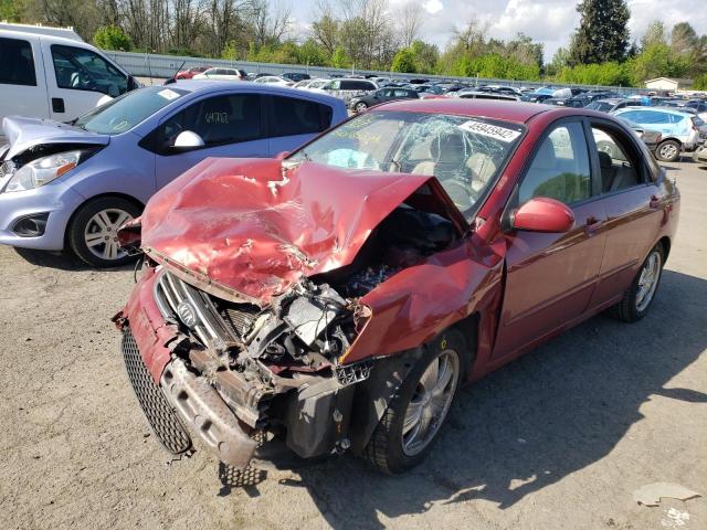 Photo 2 from auction – 2008 KIA SPECTRA EX with VIN KNAFE122585583354