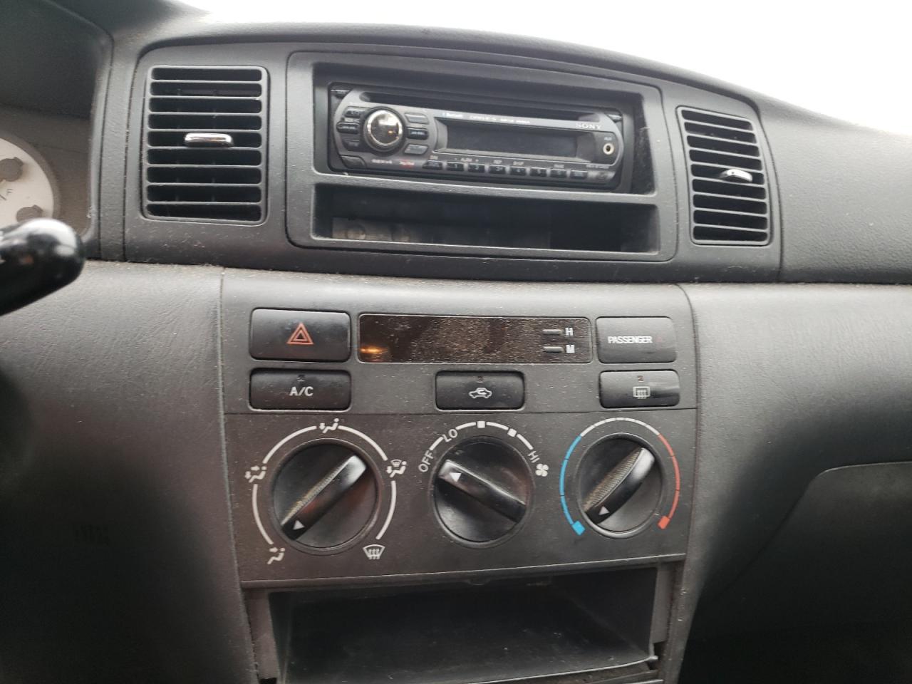 Photo 9 from auction – 2003 TOYOTA COROLLA CE with VIN 1NXBR32E83Z036990