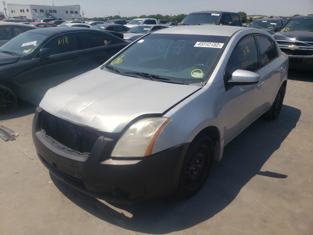 Photo 2 from auction – 2008 NISSAN SENTRA 2.0 with VIN 3N1AB61E08L728558
