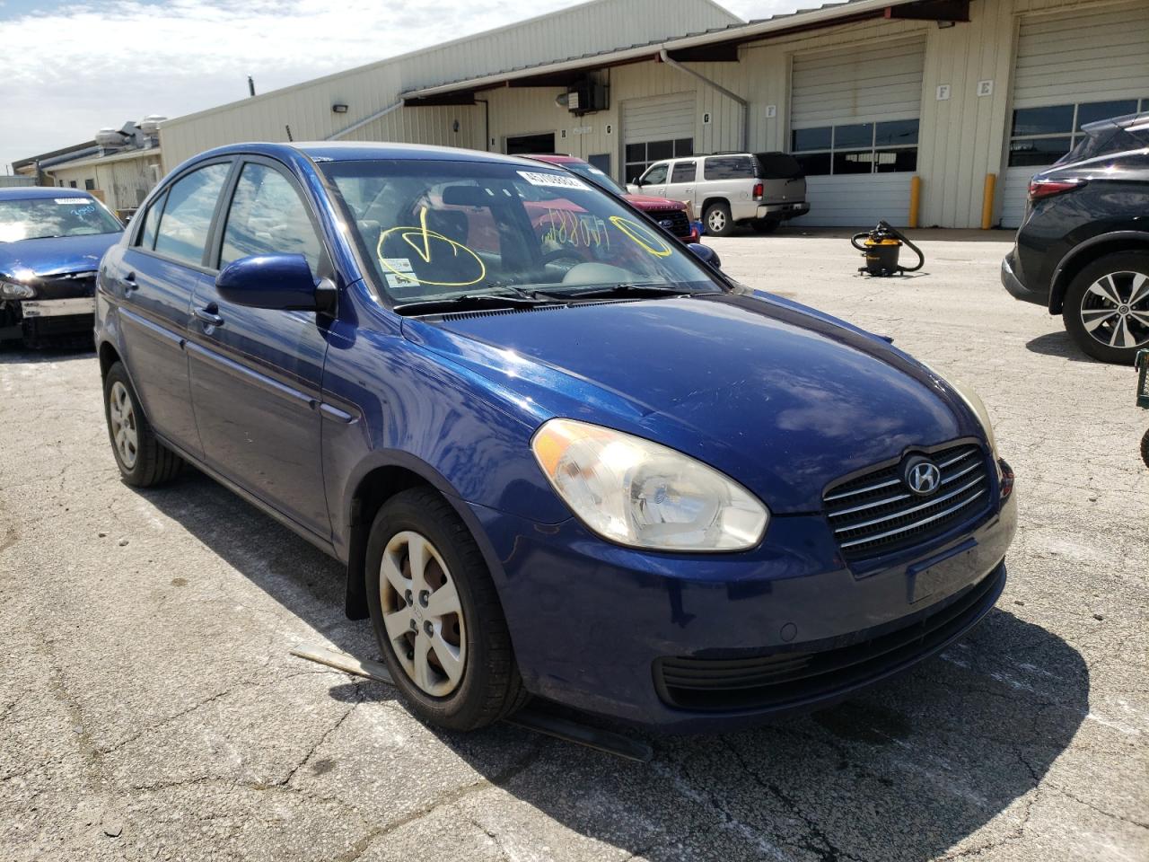 HYUNDAI ACCENT GLS 2008 with VIN KMHCN46C78U278322 - Photo from auction