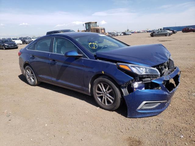HYUNDAI SONATA SE 2017 with VIN 5NPE24AF7HH554449 - Photo from auction