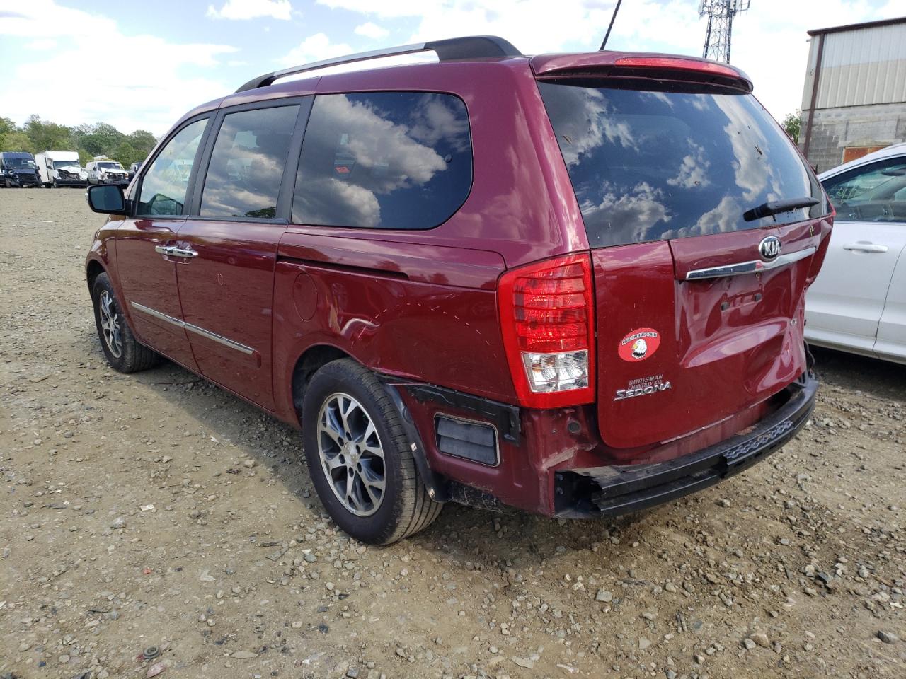 Photo 3 from auction – 2014 KIA SEDONA EX with VIN KNDMH4C70E6589209