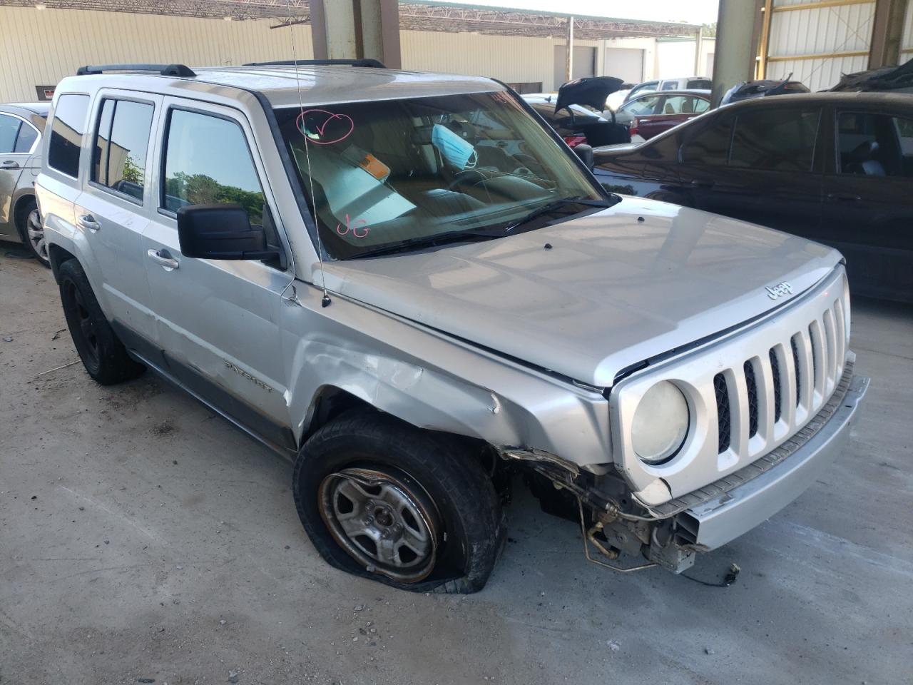 Photo 1 from auction – 2014 JEEP PATRIOT SP with VIN 1C4NJPBA1ED503196