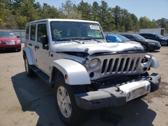 JEEP WRANGLER U 2012 with VIN 1C4HJWEGXCL281865 - Photo from auction