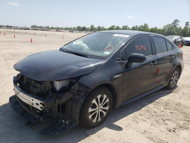 Photo 2 from auction – 2021 TOYOTA COROLLA LE with VIN JTDEAMDE0MJ000726