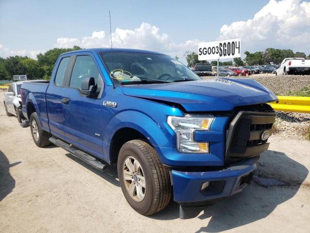 FORD F150 SUPER 2017 with VIN 1FTEX1CP0HFA31564 - Photo from auction