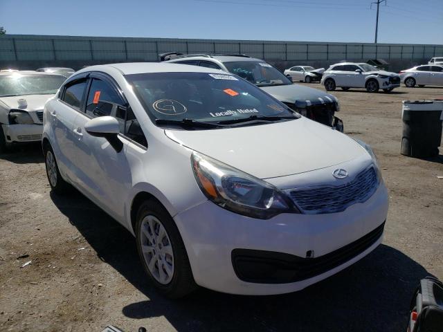 KIA RIO LX 2014 with VIN KNADM4A35E6407352 - Photo from auction