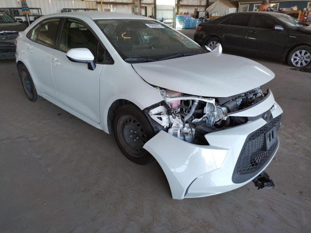 TOYOTA COROLLA LE 2021 with VIN JTDEPMAE4MJ119365 - Photo from auction