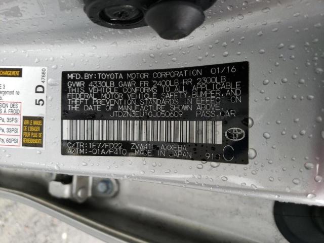 Photo 10 from auction – 2016 TOYOTA PRIUS V with VIN JTDZN3EU1GJ050609