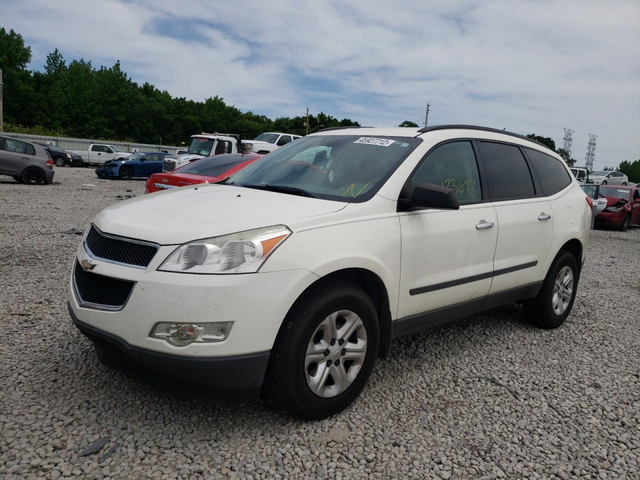 Photo 2 from auction – 2012 CHEVROLET TRAVERSE L with VIN 1GNKRFEDXCJ165346