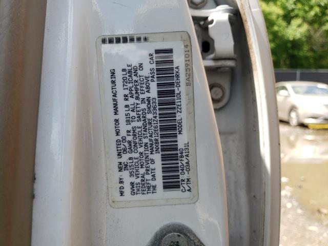 Photo 10 from auction – 2001 TOYOTA COROLLA CE with VIN 1NXBR12E61Z433633