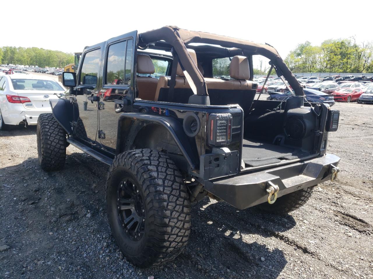 Photo 3 from auction – 2014 JEEP WRANGLER U with VIN 1C4BJWEG8EL164231