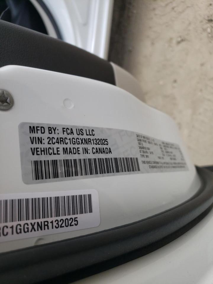 Photo 20 from auction – 2022 CHRYSLER PACIFICA L with VIN 2C4RC1GGXNR132025