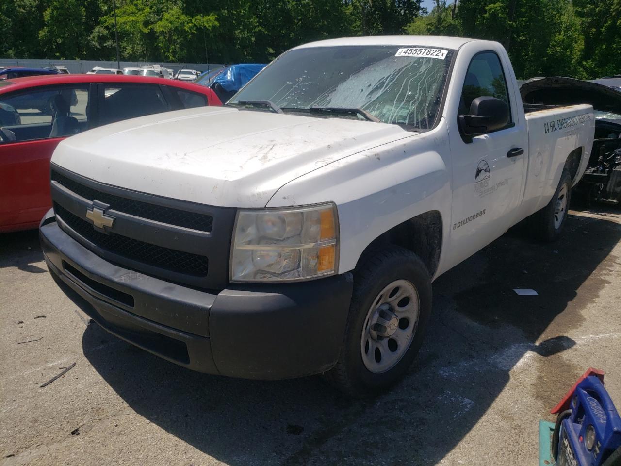 Photo 2 from auction – 2009 CHEVROLET SILVERADO with VIN 1GCEC14X59Z120119