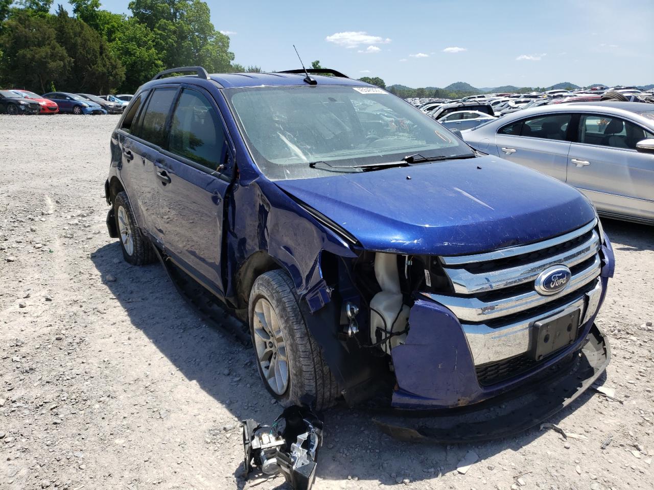 FORD EDGE SE 2013 with VIN 2FMDK3GC8DBB35093 - Photo from auction
