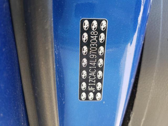 Photo 10 from auction – 2020 SUBARU BRZ LIMITE with VIN JF1ZCAC14L9703048