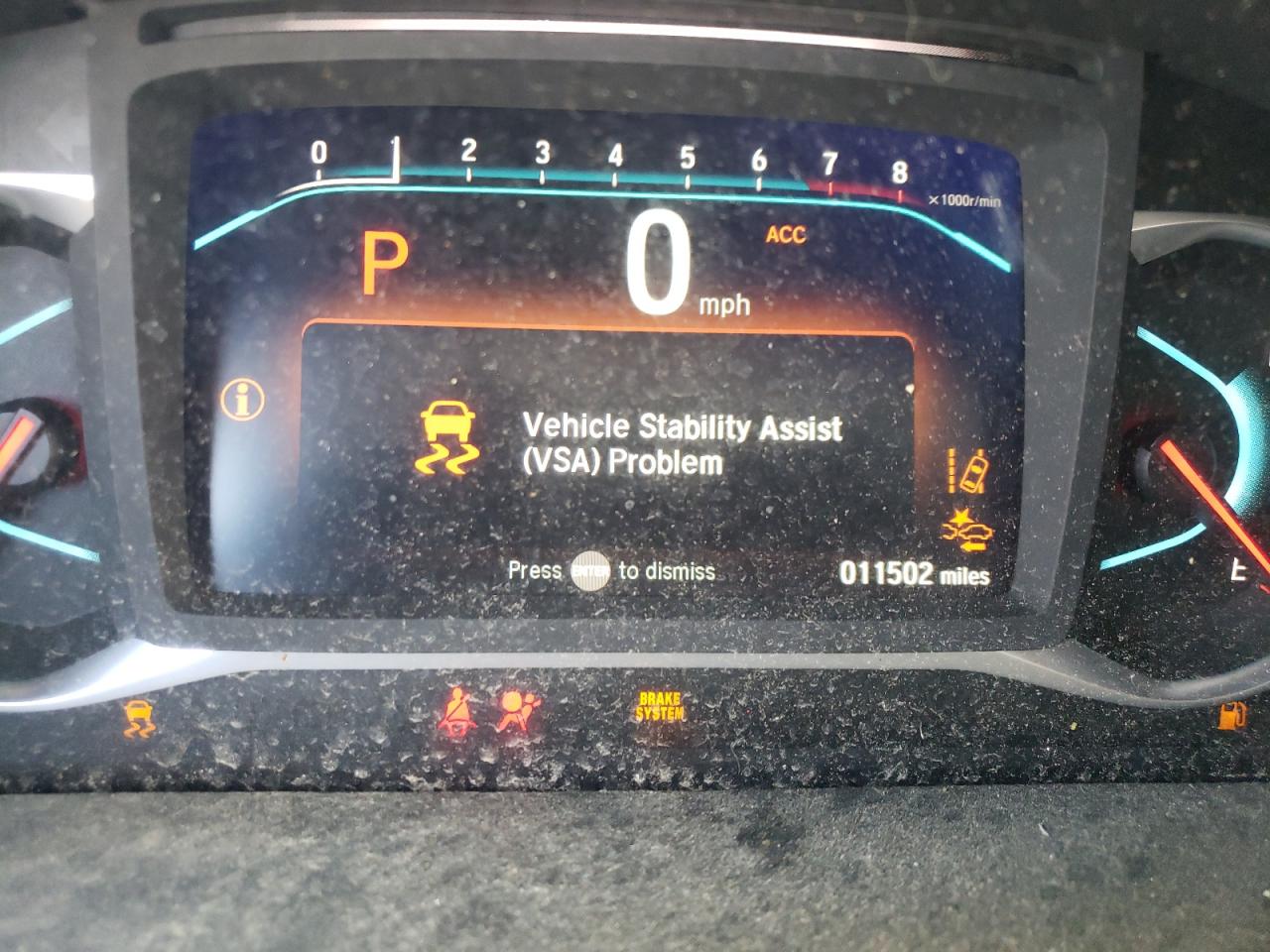 Photo 8 from auction – 2020 HONDA PILOT LX with VIN 5FNYF6H10LB013399
