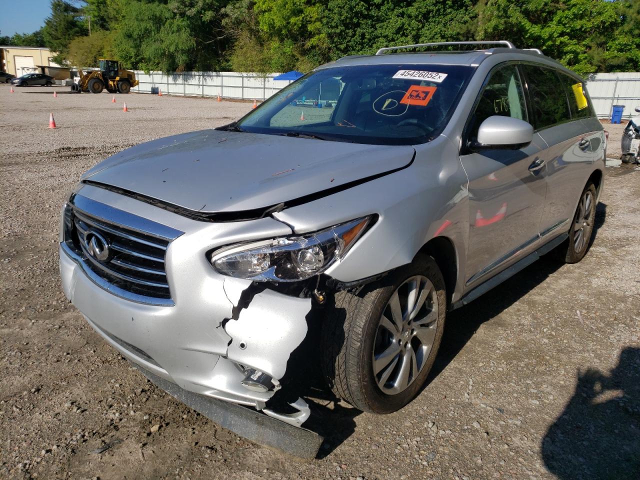 Photo 2 from auction – 2013 INFINITI JX35 with VIN 5N1AL0MN7DC336732