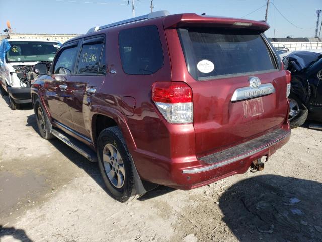 Photo 3 from auction – 2012 TOYOTA 4RUNNER SR with VIN JTEBU5JRXC5083186
