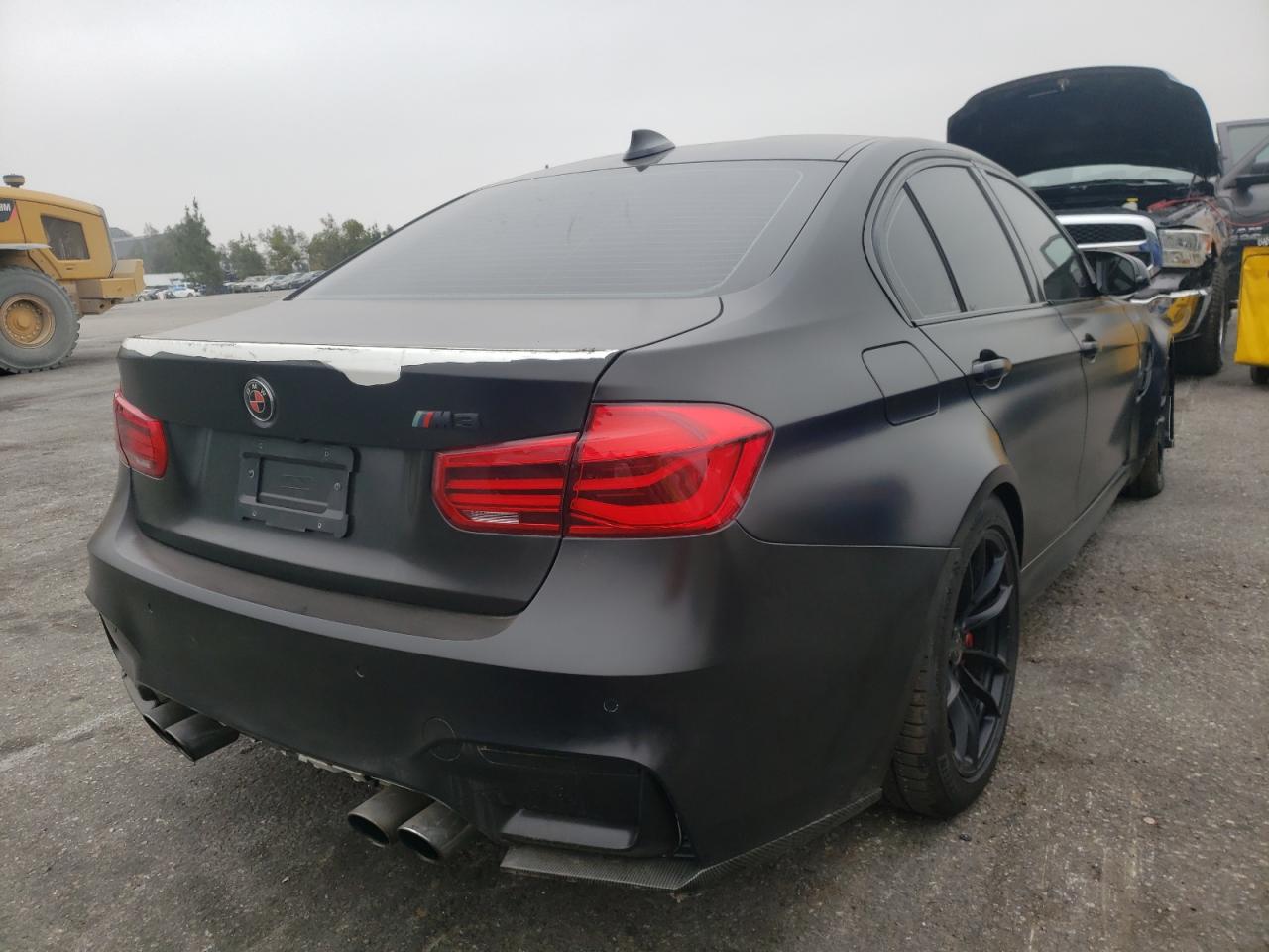Photo 4 from auction – 2017 BMW M3 with VIN WBS8M9C58H5G83496