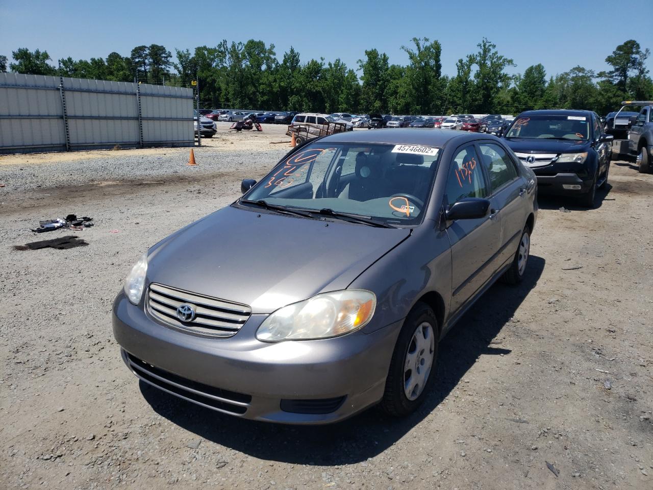 Photo 2 from auction – 2003 TOYOTA COROLLA CE with VIN 1NXBR32E33Z176025