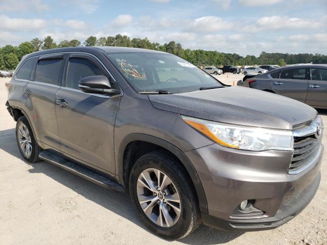 TOYOTA HIGHLANDER 2016 with VIN 5TDZKRFHXGS174135 - Photo from auction