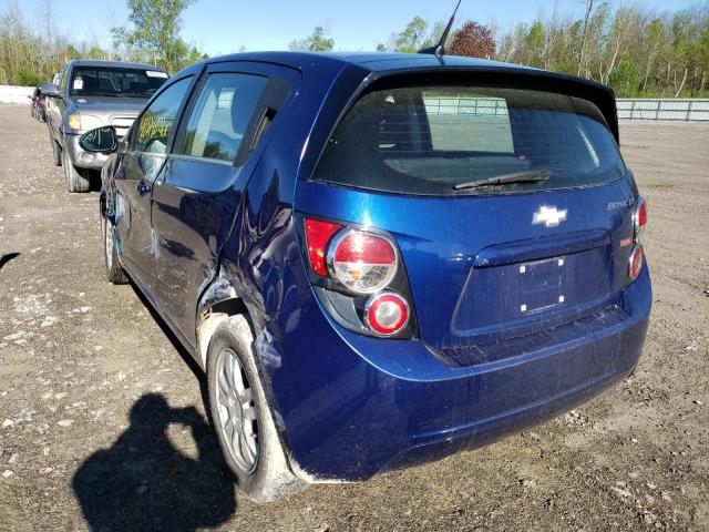 Photo 3 from auction – 2013 CHEVROLET SONIC LT with VIN 1G1JC6SB0D4141607
