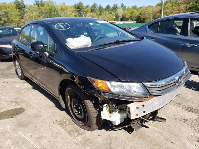HONDA CIVIC LX 2012 with VIN 2HGFB2E56CH567092 - Photo from auction