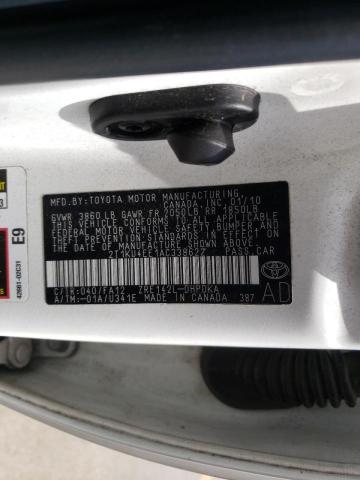 Photo 10 from auction – 2010 TOYOTA COROLLA MA with VIN 2T1KU4EE1AC338622