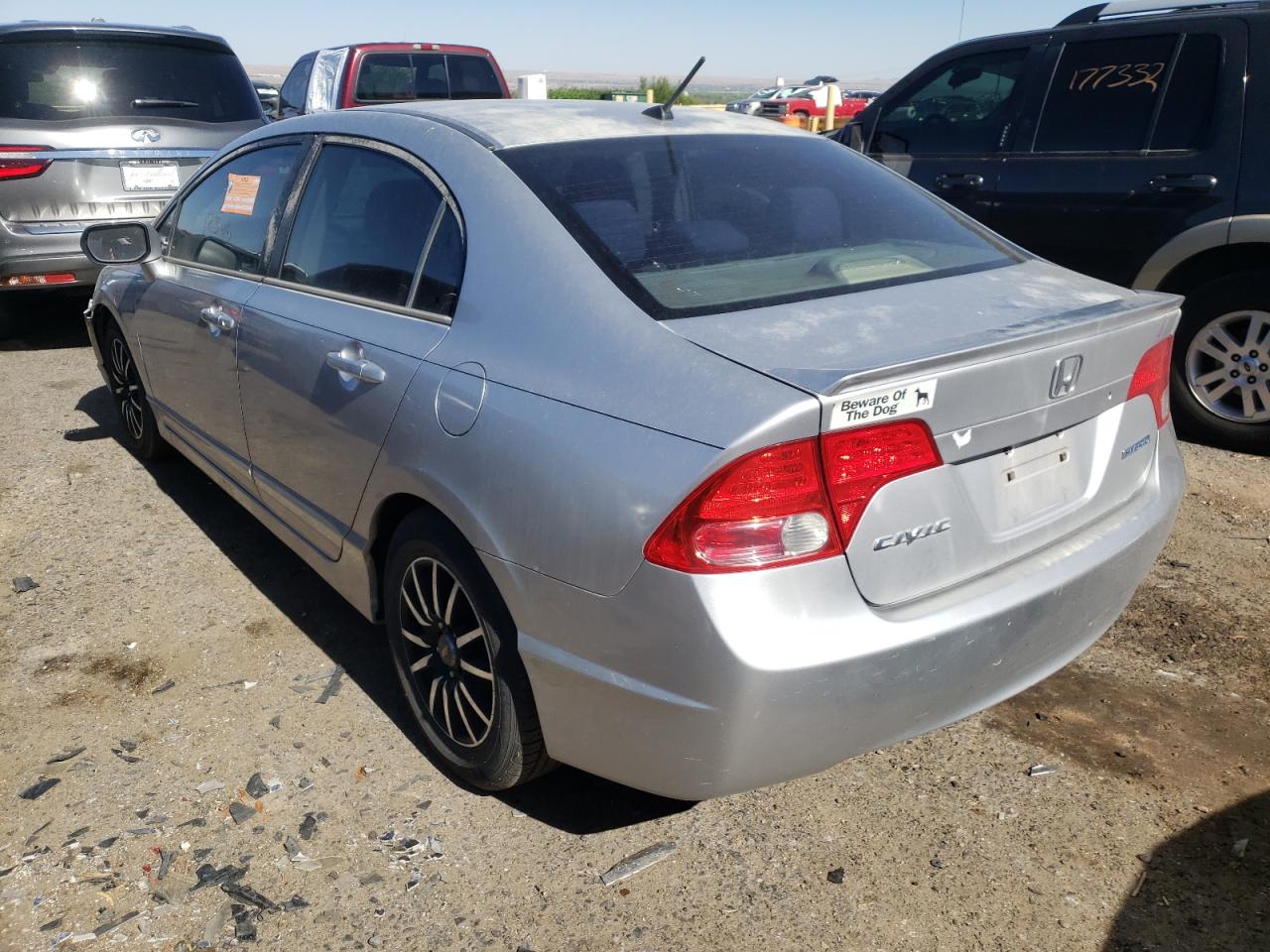 Photo 3 from auction – 2007 HONDA CIVIC HYBR with VIN JHMFA36297S006734