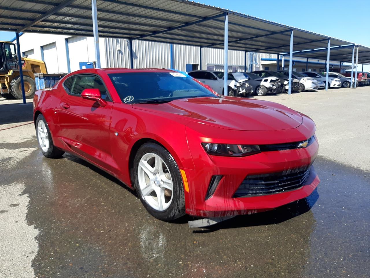 CHEVROLET CAMARO LT 2017 with VIN 1G1FB1RX7H0213686 - Photo from auction