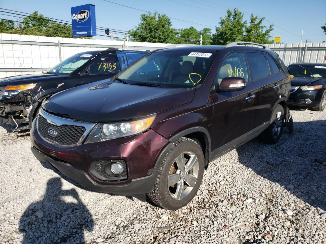 Photo 2 from auction – 2012 KIA SORENTO EX with VIN 5XYKU4A24CG264812