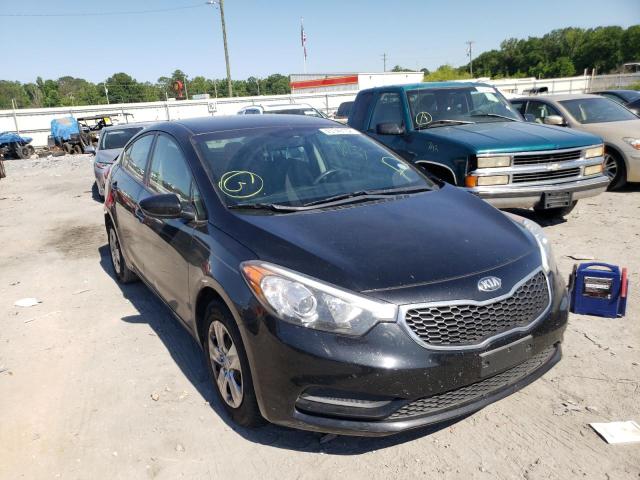 KIA FORTE LX 2014 with VIN KNAFK4A64E5223924 - Photo from auction
